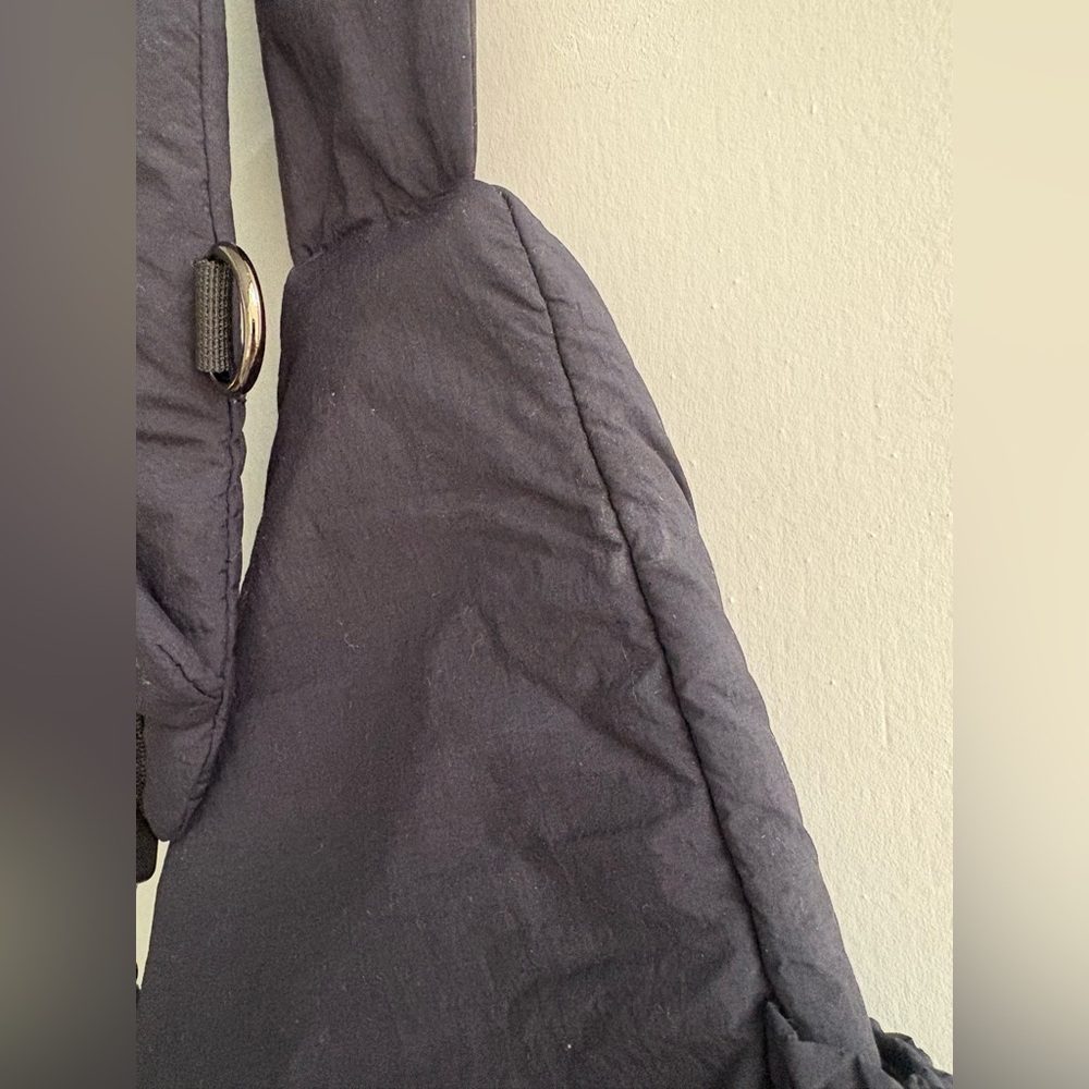 Black Sling Crossbody Bag with Ring Zippers - FREE PEOPLE - Picture 10 of 15